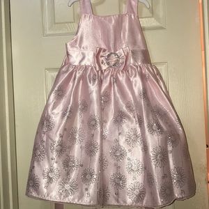 Girl’s Pink and Sparkly Dress - Size 4